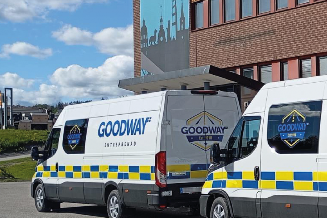 Bildekor av Brandcode. Goodway